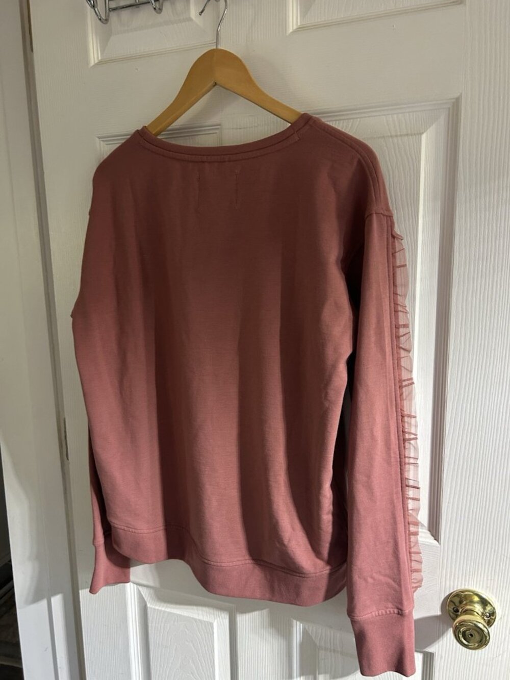 Victoria Sport Ruffled Fleece Pullover from Victoria’s Secret Women’s M NWOT - Picture 5 of 5